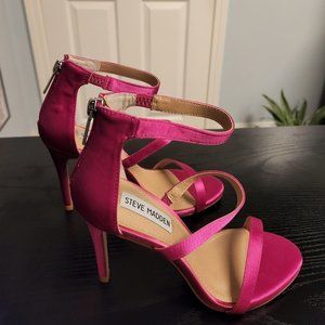 Size 7 Steve Madden pink dressy heels